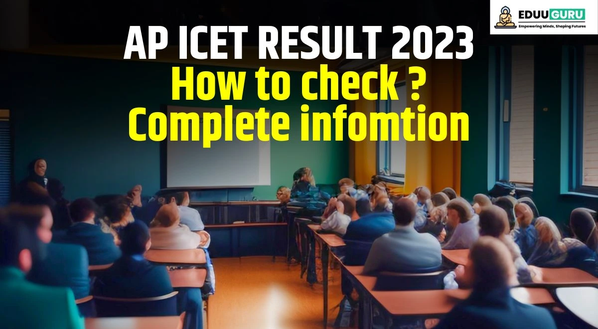 AP ICET Results 2023 Direct Link Rank Card Download @cets.apsche.ap .gov .in